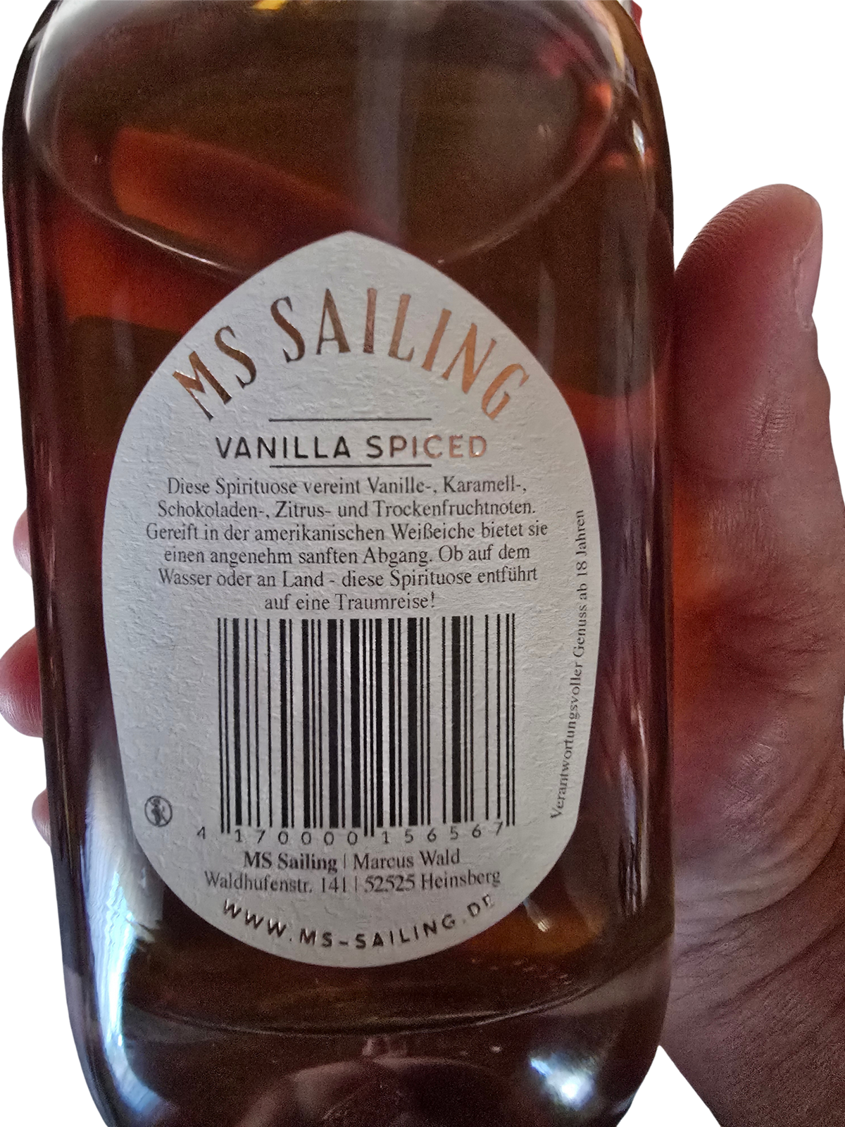 MS Sailing Vanilla Spiced Rum